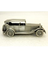 1929 Lancia Dilambda, Danbury Mint Pewter French Model Car, Made in England - $40.22 CAD