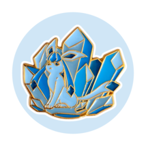 Pokemon Fantasy Enamel Pin: Glaceon - $29.90