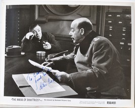 Peter Lorre Signed Photo – The Mask Of Dimitrios w/COA - £589.18 GBP