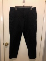 NEW Banana Republic Mason Athletic Tapered Fit Mens 36X29 Black Dress Pants - $21.77