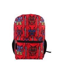 Marvel Avengers Mech Strike Spider-Man 17&quot; All over Print Boys&#39; Red Backpack - £19.46 GBP