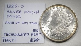 1885-O Silver Morgan Dollar UNC Coin AN530 - £50.49 GBP