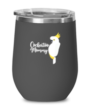 Wine Tumbler Stainless Steel Insulated  Funny Cockatoo Mommy Parrot Bird Lover  - £20.05 GBP