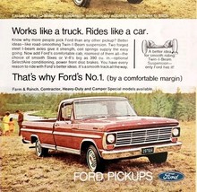 1969 Ford Pickup Trucks Flex-O-Matic Suspension Advertisement Automobili... - $19.99