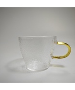EO Glass mugs, Clear Glass mugs with Handle,Home Office Drinking Mugs - $186.75 MXN