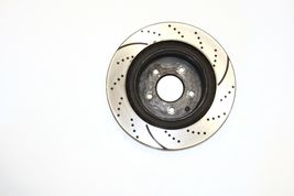 2003-2008 NISSAN 350Z INFINITI G35 COUPE REAR DRILLED/SLOTTED ROTOR P1064 image 11