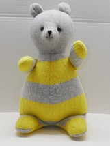 Rare OOAK 18&quot; Plush Stuffed Animal Bear By Norine Le Clair Psycho Seamstress - £14.93 GBP