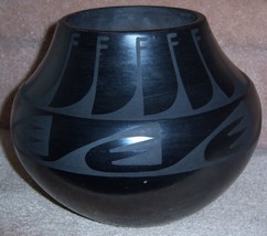 TONITA JUAN ROYBAL San Ildefonso Blackware Jar Bowl Pot Circa 1930&#39;S RAR... - £1,872.94 GBP