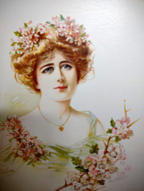 Ellen Terry Victorian Art Print Flower Women Eminent Actresses 1904 Maud Stumm - $63.18