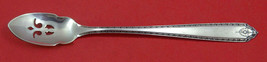 Lady Hilton By Westmorland Sterling Olive Spoon Pierced Long 7 5/8" Custom - $68.31