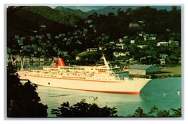 Cunard Princess Cruise Ship UNP Chrome Postcard C21 - $2.92