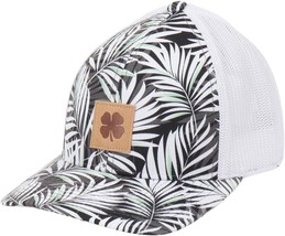 Black Clover&#39;S New Live Lucky Berkeley Tropical Print Snapback Golf Hat/... - $38.97