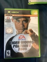 Xbox Live Tiger Woods PGA Tour 2005 Video Game Golf EA Sports Microsoft Complete - $5.60