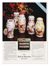 Print Ad Lenox Birds &amp; Blossoms Spice Jars Vintage 1995 Magazine Adverti... - $9.70