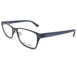 Anne Klein Eyeglasses Frames AK5054 414 NAVY Blue Tiger Print Stripes 53... - £32.71 GBP
