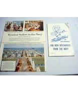 1945 U.S. Navy Last Word on Life Insurance &amp; 1954 Article on the Navy in... - $12.32 CAD