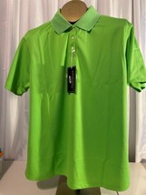 Ultra Club Cool N Dry Polo Shirt Green Size 2 XL Style 8445L NWT - £11.67 GBP