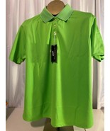 Ultra Club Cool N Dry Polo Shirt Green Size 2 XL Style 8445L NWT - £11.84 GBP