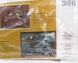 Creative Circle Sandpipers Sea Birds Crewel Embroidery Kit Long Stitch 3... - $18.81