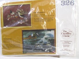 Creative Circle Sandpipers Sea Birds Crewel Embroidery Kit Long Stitch 3... - $18.81