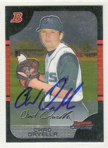 chad drvella signed autographed card 2005 bowman chrome prospects - £7.50 GBP