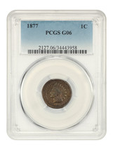 1877 1C PCGS G06 - £541.51 GBP