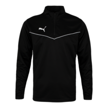 Puma TeamRise 1/4 Zip Jacket Men&#39;s Sportswear Jacket Casual Black NWT 65... - $59.90