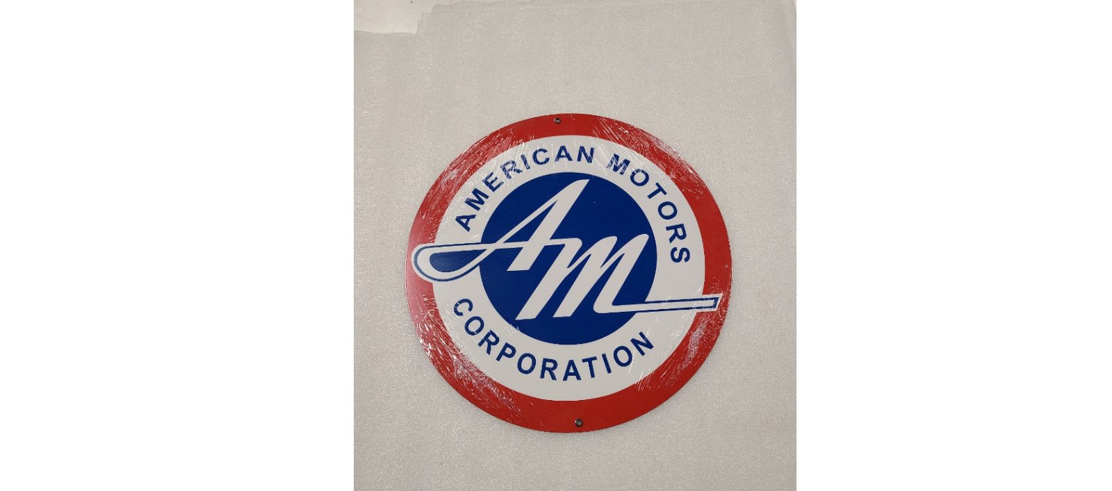 AMC American motors car company steel metal sign Item image 2