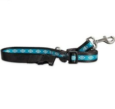 Good2Go Active Multi-Purpose Blue Diamond Lead Leash for Dogs 4&#39;3&#39;&#39;-7&#39;6&#39;&#39; in - £17.80 GBP