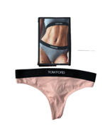 Tom Ford Logo Thong Underwear Vintage Nude ( XS ) - £102.72 GBP