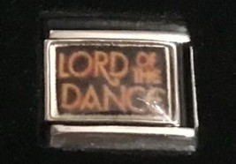 Lord of the Dance Italian Charm Enamel Link 9MM Broadway - £10.63 GBP