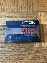 Tdk VHS-C 30 Cassette - £19.23 GBP