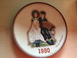 1980 Norman Rockwell Vintage Plate. “LOVERS.” Fine China. - £9.43 GBP