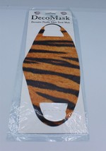 Adult Reusable Face Mask - Flexible Fabric - One Size - Tiger - $7.69