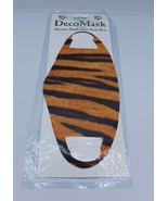 Adult Reusable Face Mask - Flexible Fabric - One Size - Tiger - £6.03 GBP