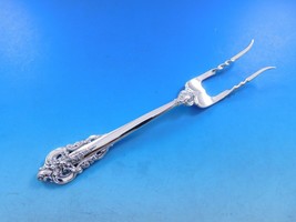 Grande Baroque by Wallace Sterling Silver Baked Potato Fork Custom Made 7 1/2&quot; - £92.55 GBP
