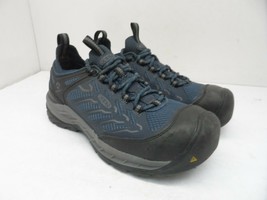 KEEN Boy&#39;s Low-Cut Flint II Carbon Fiber Toe Casual Work Shoes Blue Size... - £45.39 GBP