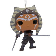 Hallmark Funko Pop! Star Wars Mandalorian Ahsoka Tano 2023 Christmas Ornament - £11.84 GBP