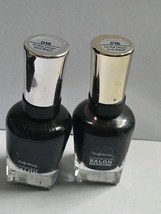2 Sally Hansen Complete Salon Manicure Nail Polish- To the Moon and Blac... - $10.38