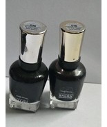 2 Sally Hansen Complete Salon Manicure Nail Polish- To the Moon and Blac... - $191.07 MXN