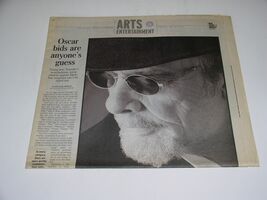 Merle Haggard Arts Entertainment Newspaper Supplement Vintage 2005 Cover... - $24.99