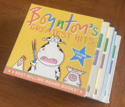 Boynton&#39;s Greatest Hits the Big Blue Box (Boxed Set) Vol. 1 : Moo, Baa, la la... - £13.94 GBP