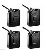 Lot (4) 5 Gallon Jerry Can Gasoline Steel Tank Military Style Storage Ca... - $269.38 CAD