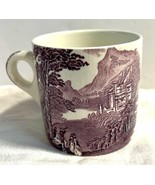Royal Staffordshire Pottery Jenny Lind 1795 Lavendar Coffee Cup England - $225.61 MXN