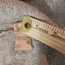 True Grit Men's Beige/Tan 1/4 Zip Pullover Sweater Jacket Size Medium Chest 43" image 6