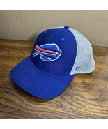 NFL Buffalo Bills &#39;47 Brand Hat Snapback Adjustable Mesh Trucker Cap - $346.54 MXN