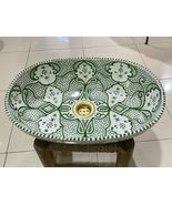 Oval sink/Moroccan ceramic sink, handmade and hand painted/ handmade was... - £300.31 GBP