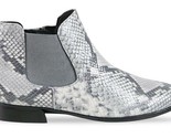 MUNRO Cate Snake Print Chelsea Booties sz 9 M New - £39.53 GBP