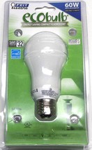 Feit Eco Bulb 15W / 60W 120V A19 Soft White Cfl E26 Medium Base BPESL15ATMM - £7.01 GBP