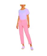 NWT Womens Plus Size 18W 18Wx27 NYDJ Pink Relaxed Ankle Pants - £31.42 GBP